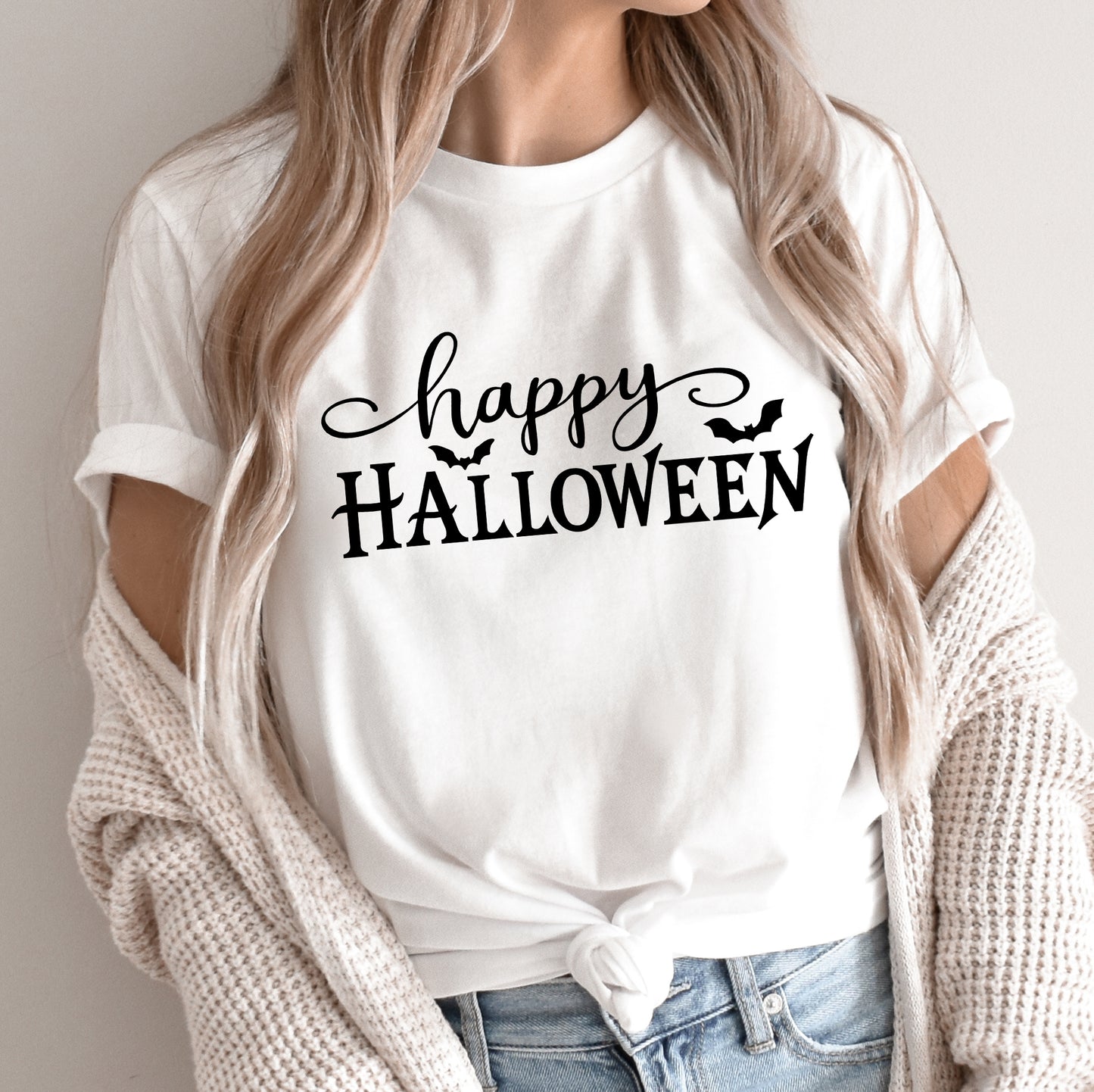 Happy Halloween SVG, Halloween day SVG, Halloween Sign Clipart, Fall season Cut file, Halloween Quotes Shirt Svg files Digital Download