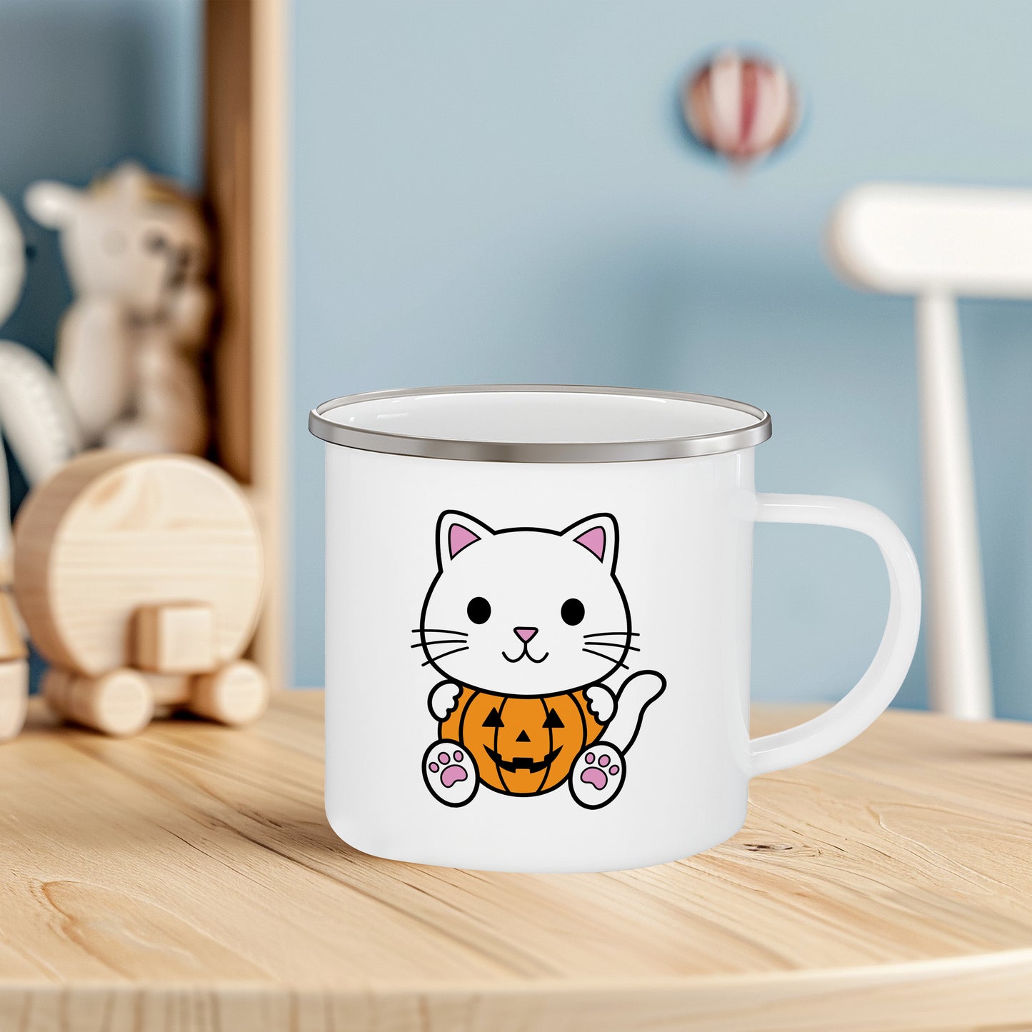 Halloween Cat SVG, Cute Cat with Pumpkin Vector, Halloween Day Clipart, Baby Kids Animal Shirt, Pumpkin face Cut files Digital Download