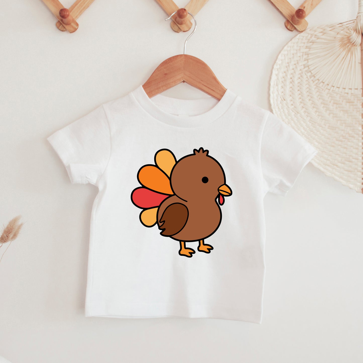 Cute Turkey SVG, Thanksgiving Turkey Vector, Baby Turkey Clipart, Cute Animal Cut file, Thanksgiving Day Cutting files Digital Download