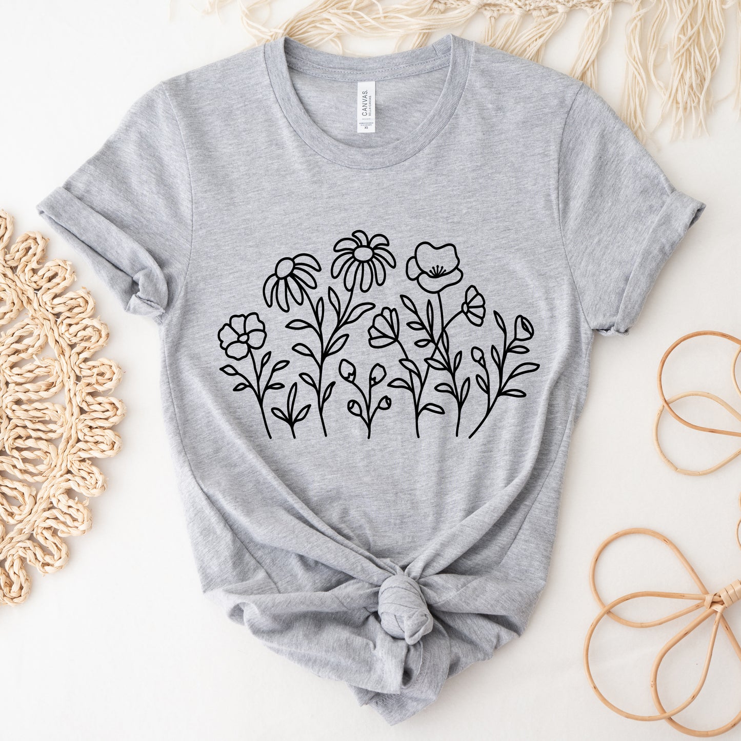 WildFlower Svg, Floral Vector, Flower Border Clipart, Botanical PNG, Wild flowers SVG, Flower Bouquet Ornament Cut files Digital Download