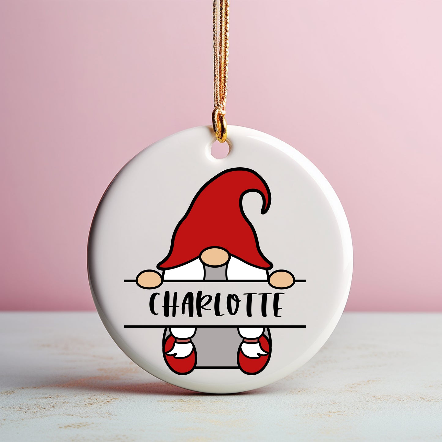Girl Gnome Monogram SVG, Gnome Name Frame SVG, Split Monogram PNG, Valentine Gnome Clip Art, Gnome Vector Cut Files Digital Download