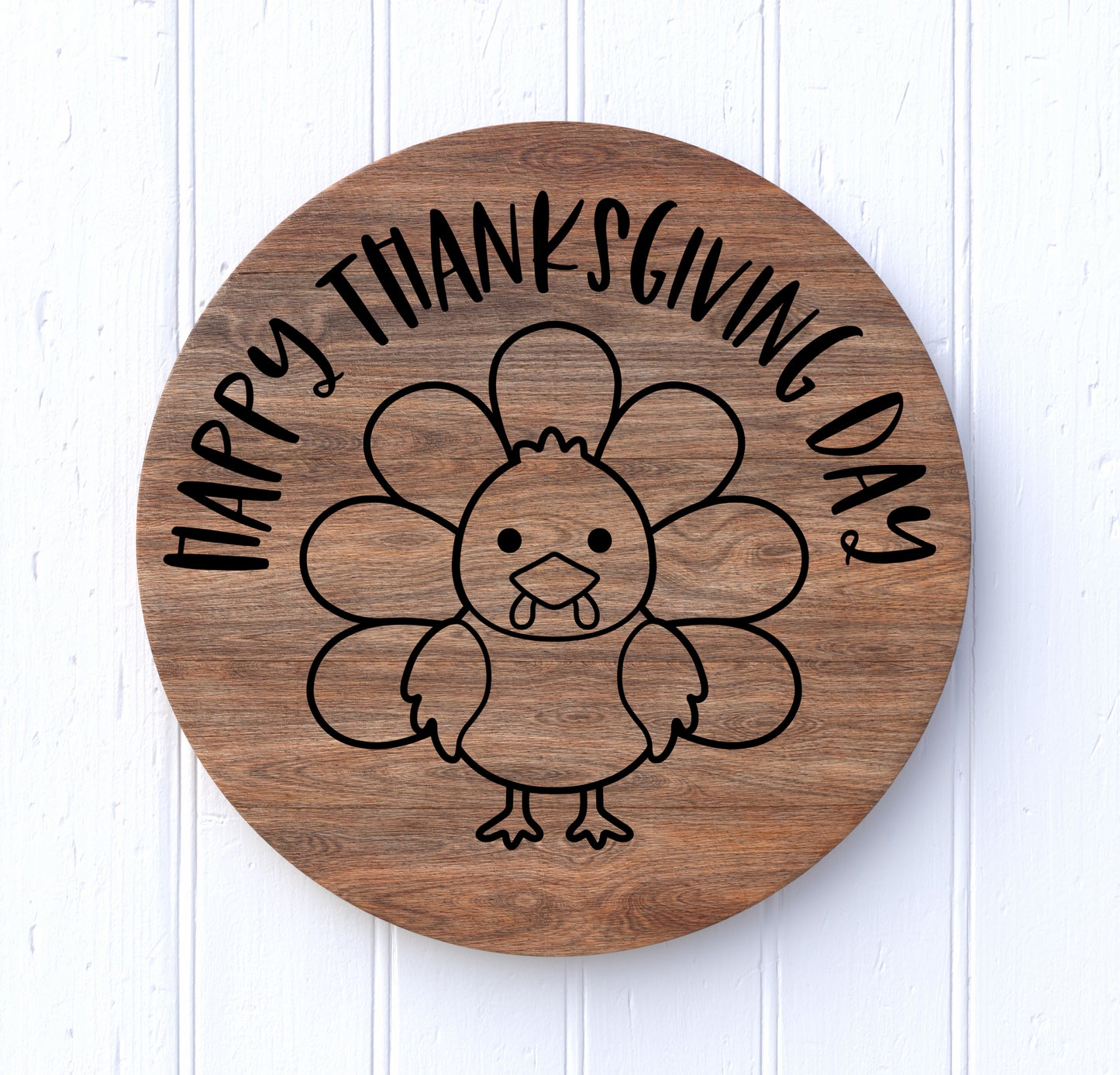 Happy Thanksgiving Day SVG, Cute Turkey SVG, Fall Thanksgiving shirt PNG, Turkey Cut Files Clipart, Thanksgiving Decor svg Digital Download