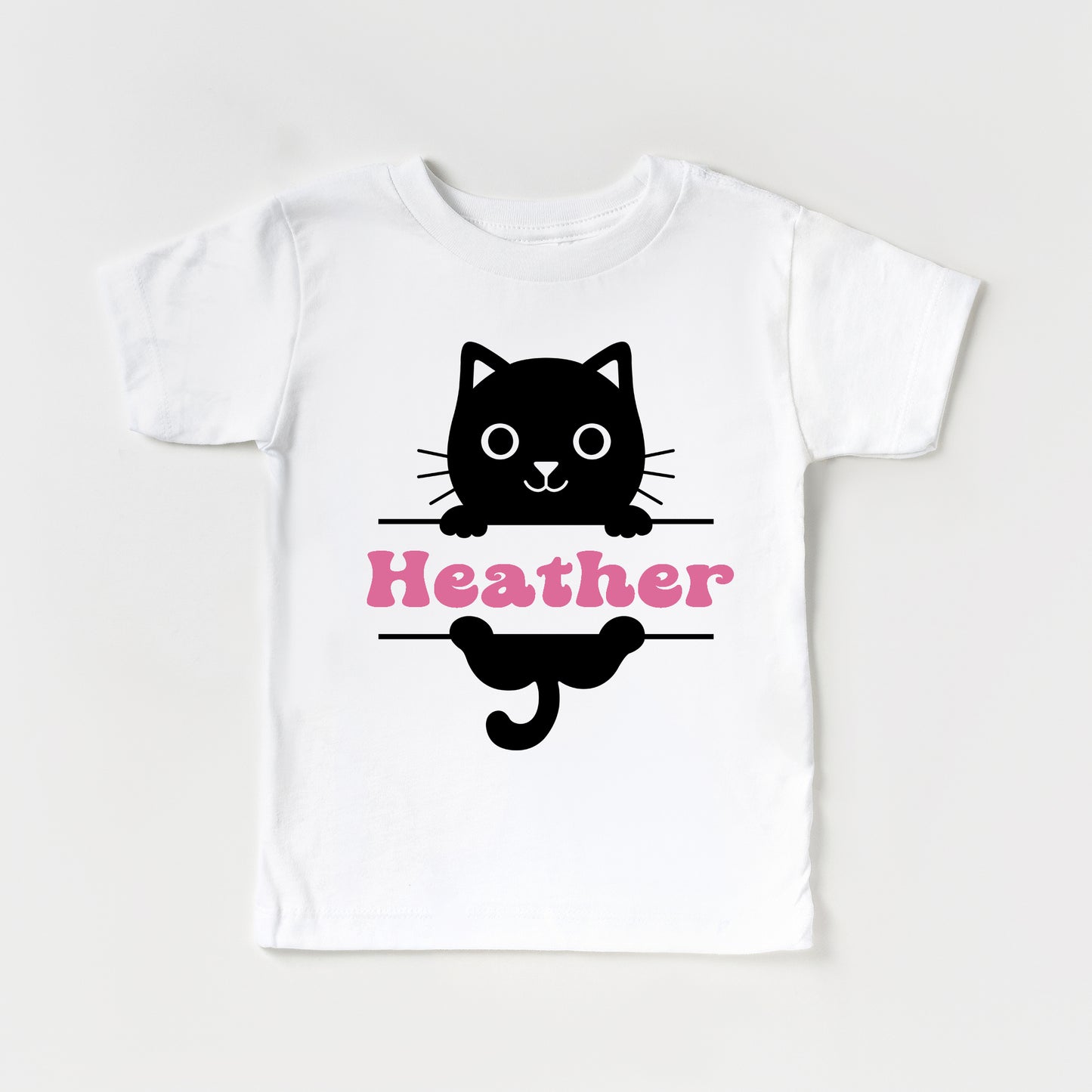 Cat Monogram Svg, Cute Cat Svg, Split Monogram SVG, Cat Cutting File, Cat Clip Art, Kitten Svg, Cat Name Frame Cut Files Digital Download