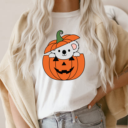 Halloween Koala SVG, Pumpkin SVG, Cute koala Svg, Kids Halloween shirt Svg, Halloween Pumpkin Svg, Fall Sign Cut Files Digital Download