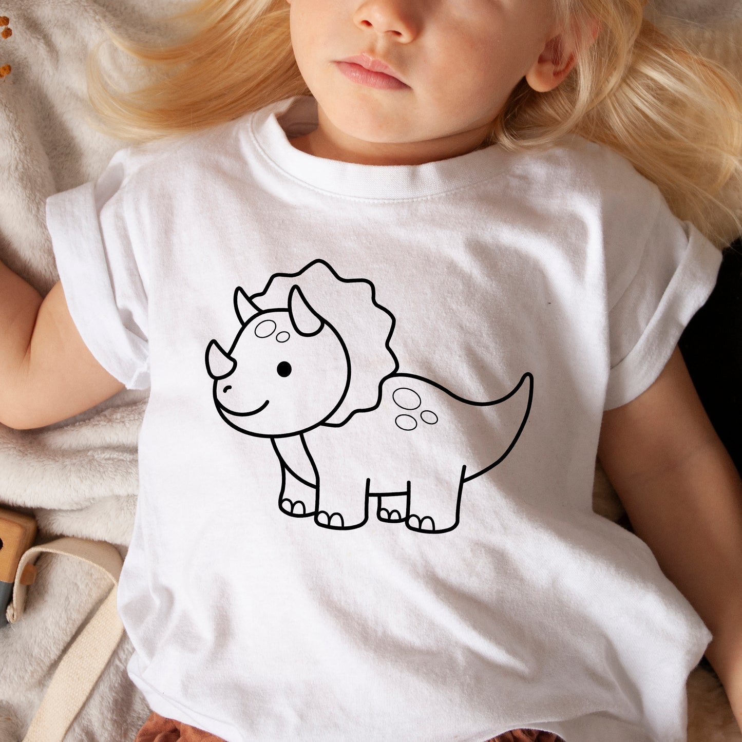 Triceratops Outline (Digital Download)