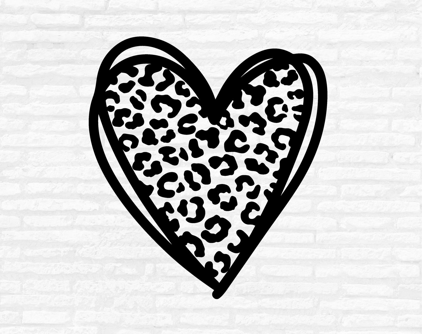 Animal Print Hearts SVG, Valentine Vector, Heart Bundle PNG, Leopard Print Heart Clipart, Valentines Day Heart Cut Files Digital Download