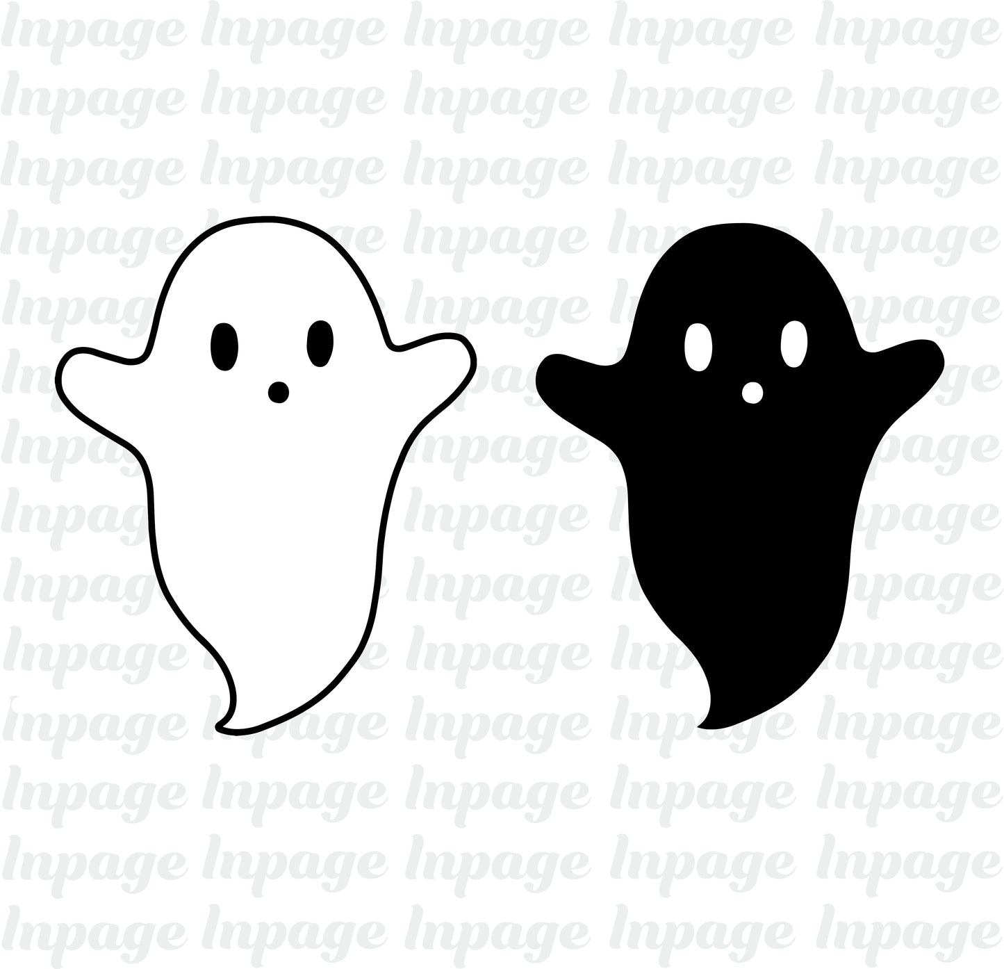 GHOST SVG, Halloween svg, Ghosts svg, Ghost svg bundle, Ghost Clipart, Cute ghost cut files, Halloween ghost Design Clipart Digital Download