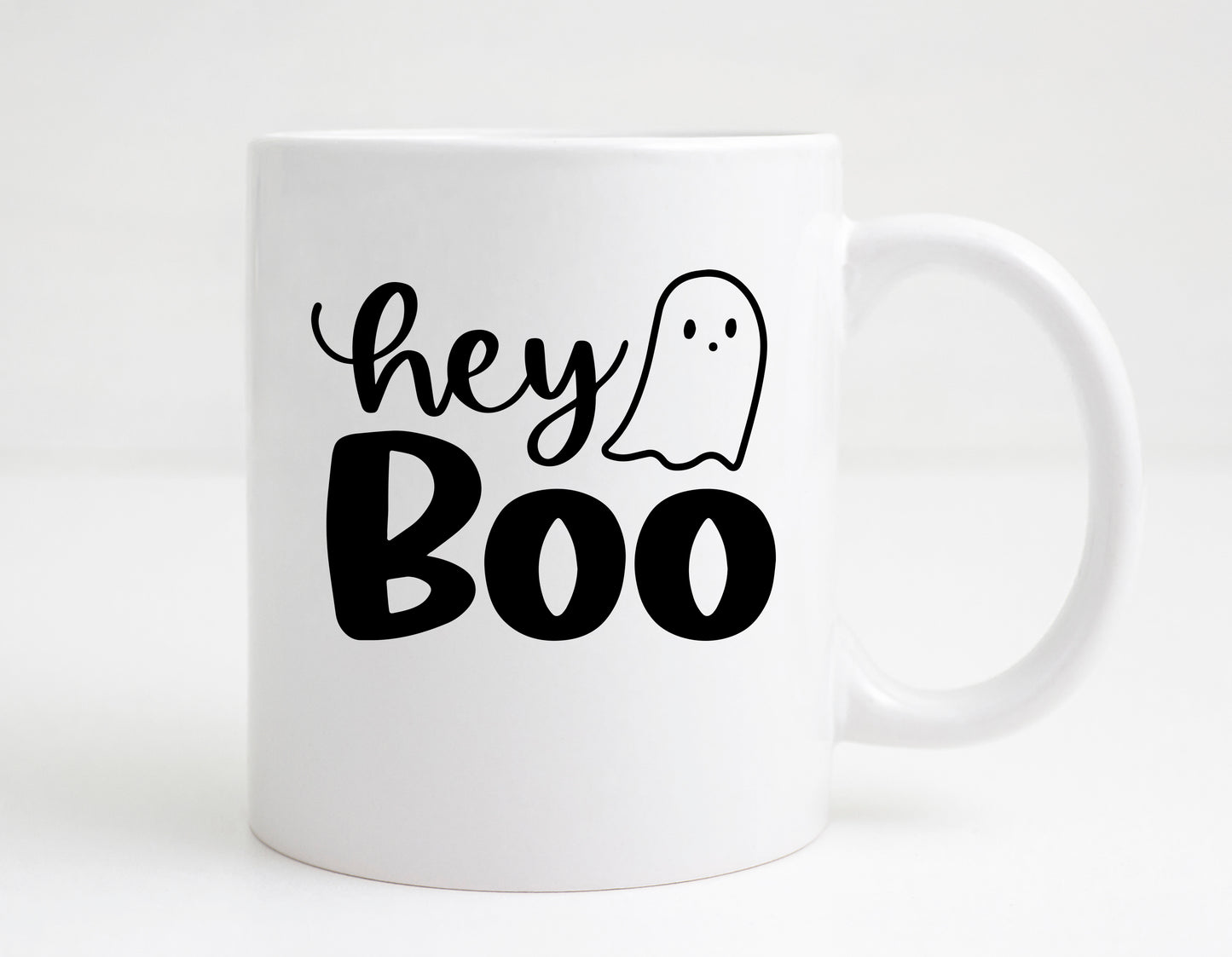 Hey boo svg, halloween svg for shirt, ghost svg, trick or treat svg, halloween quote shirts svg, Cute Ghost Cut files Digital Download