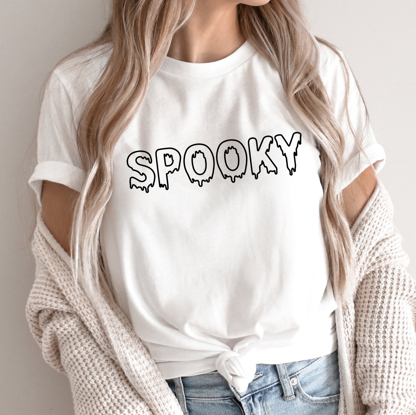 Spooky SVG, Halloween SVG for Shirt, Spooky season svg, Spooky Vibes svg, Hand Drawn SVG, Halloween design Cutting files Digital Download