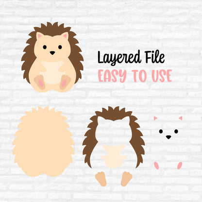 Woodland Animals SVG, Cute Animal SVG bundle, Forest Animal Clipart, Wolf Raccoon Skunk Kangaroo Fox Bear Deer Cut files Digital Download