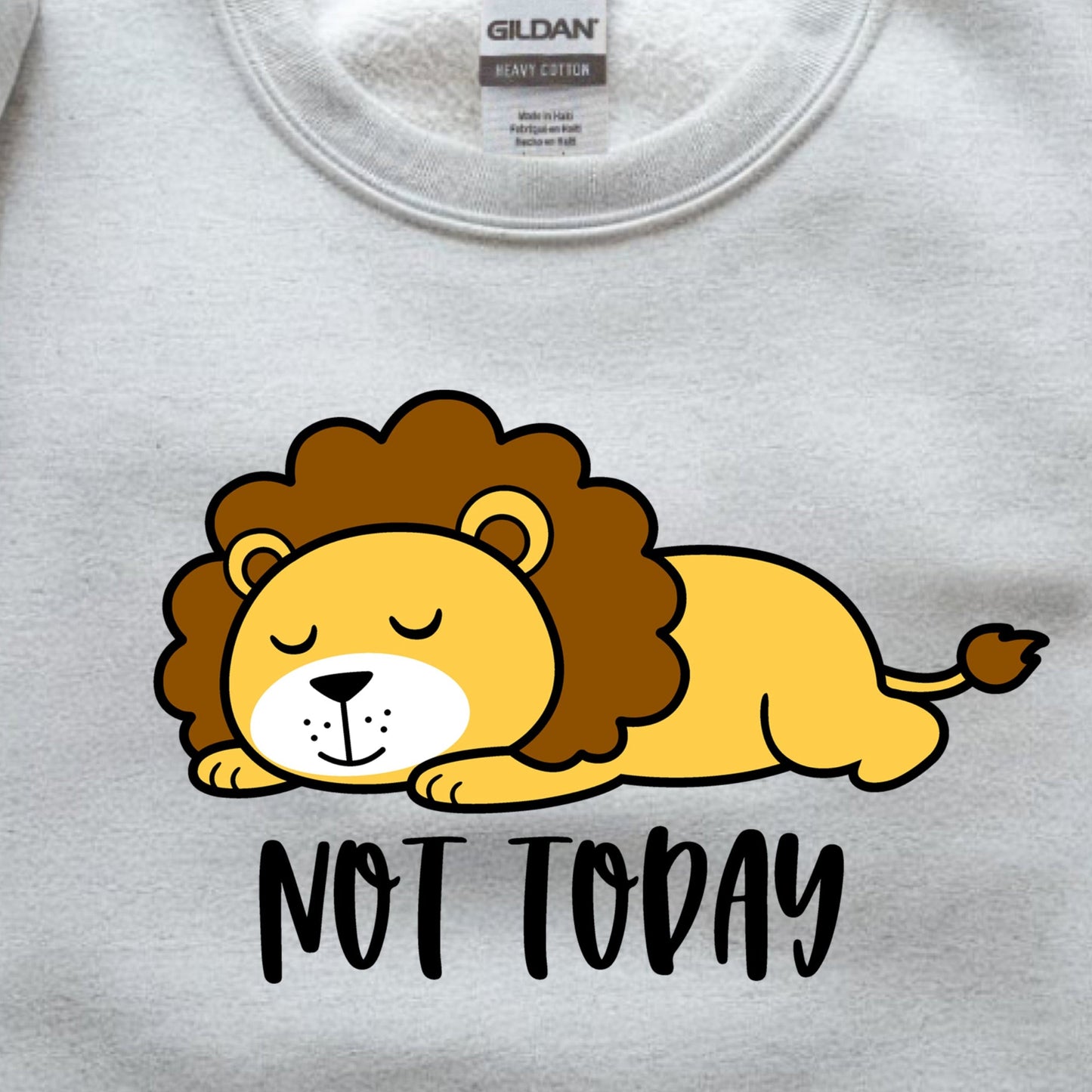 Not Today Lion (Digital Download)