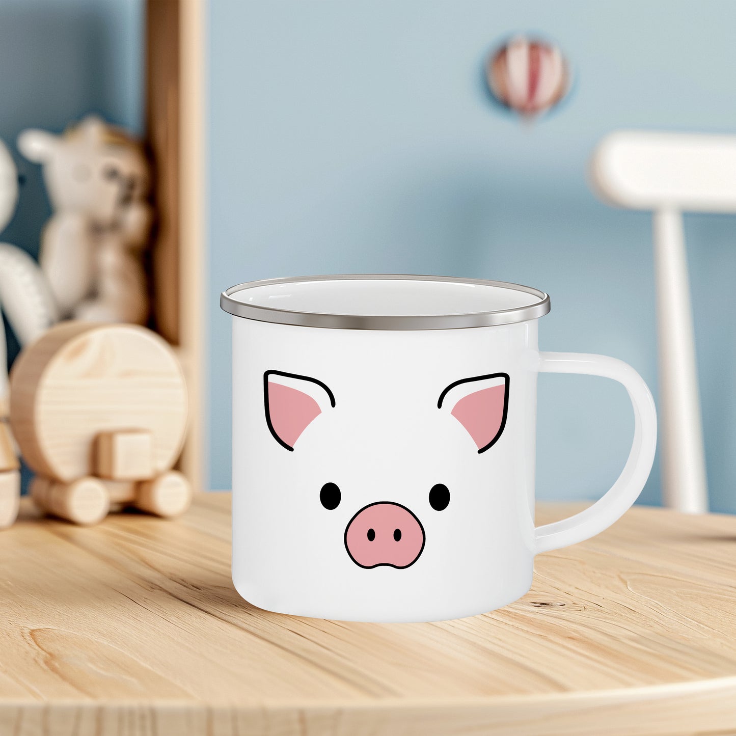 Cute Pig Face SVG, Pig Clipart, Nursery Animal Face SVG, Pig Face Vector, Baby Kids Pig Shirt PNG, Pig Cut Files Digital Download