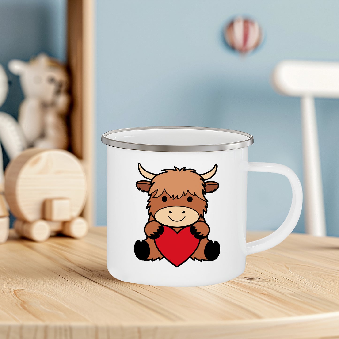 Highland Cow Heart (Digital Download)