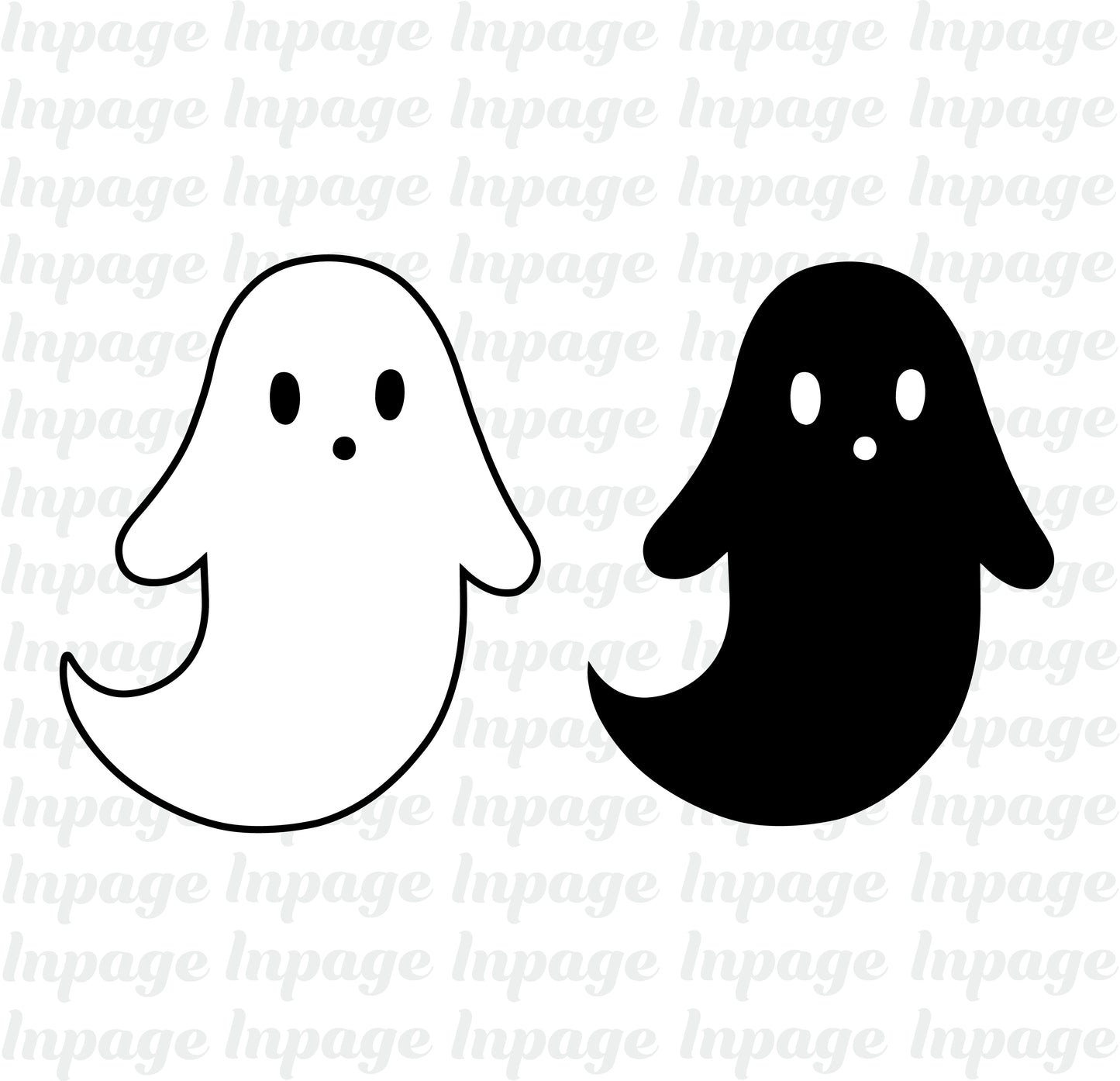 GHOST SVG, Halloween svg, Ghosts svg, Ghost svg bundle, Ghost Clipart, Cute ghost cut files, Halloween ghost Design Clipart Digital Download