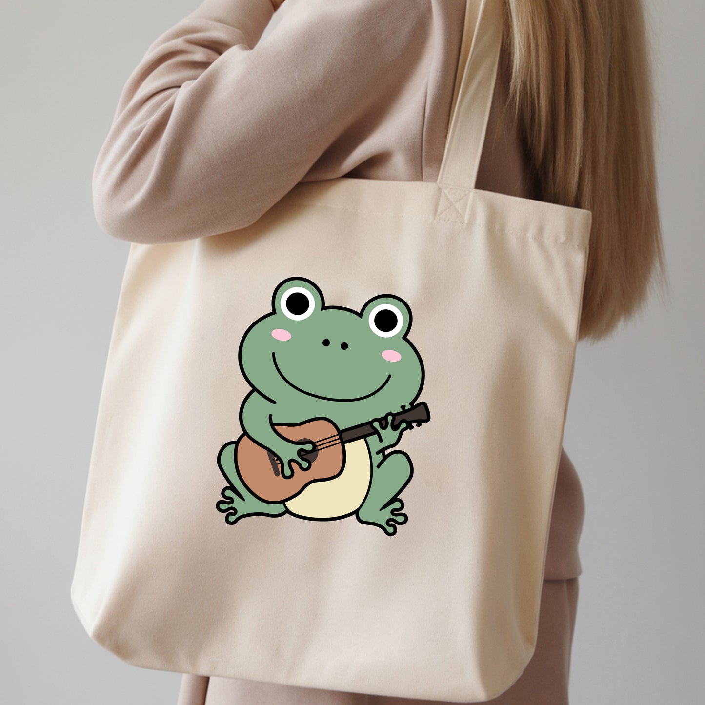 Cute Frog Playing Guitar (Digital Download)