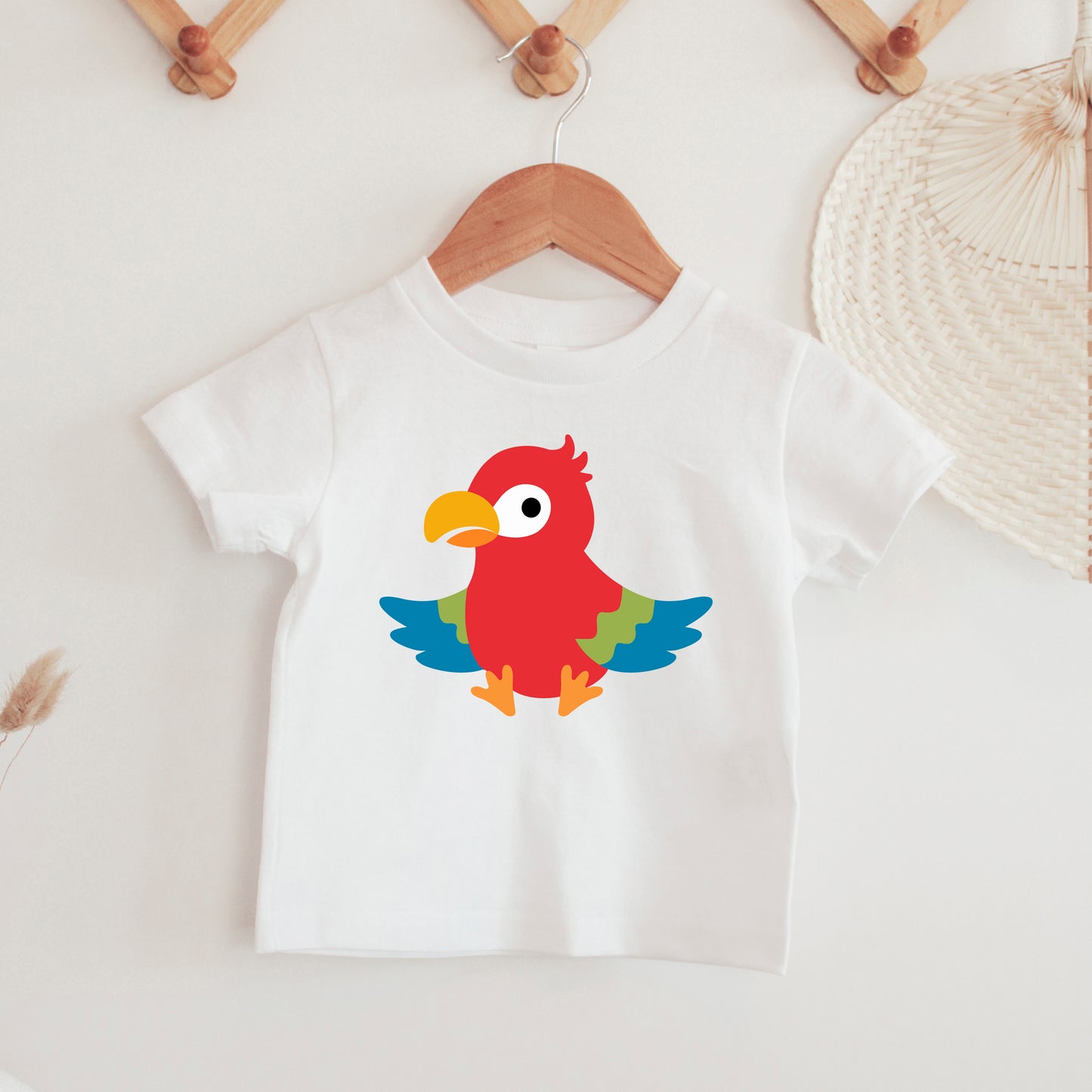 Baby Parrot SVG, Cute Parrot Vector, Parrots clipart, Jungle Animals PNG, Bird Layered file, Sitting Parrot Cutting files Digital Download