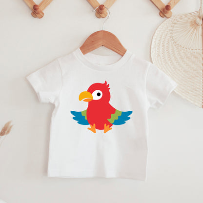 Baby Parrot SVG, Cute Parrot Vector, Parrots clipart, Jungle Animals PNG, Bird Layered file, Sitting Parrot Cutting files Digital Download