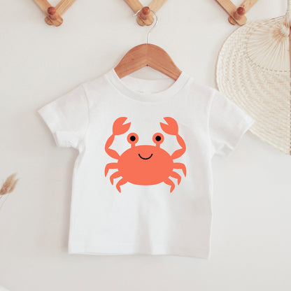 Cute Crab SVG, Sea Animals DXF. Crab Clipart, Baby Shower Shirt, Crab Outline Vector, Ocean Marine Beach Animal Cut files Digital Download