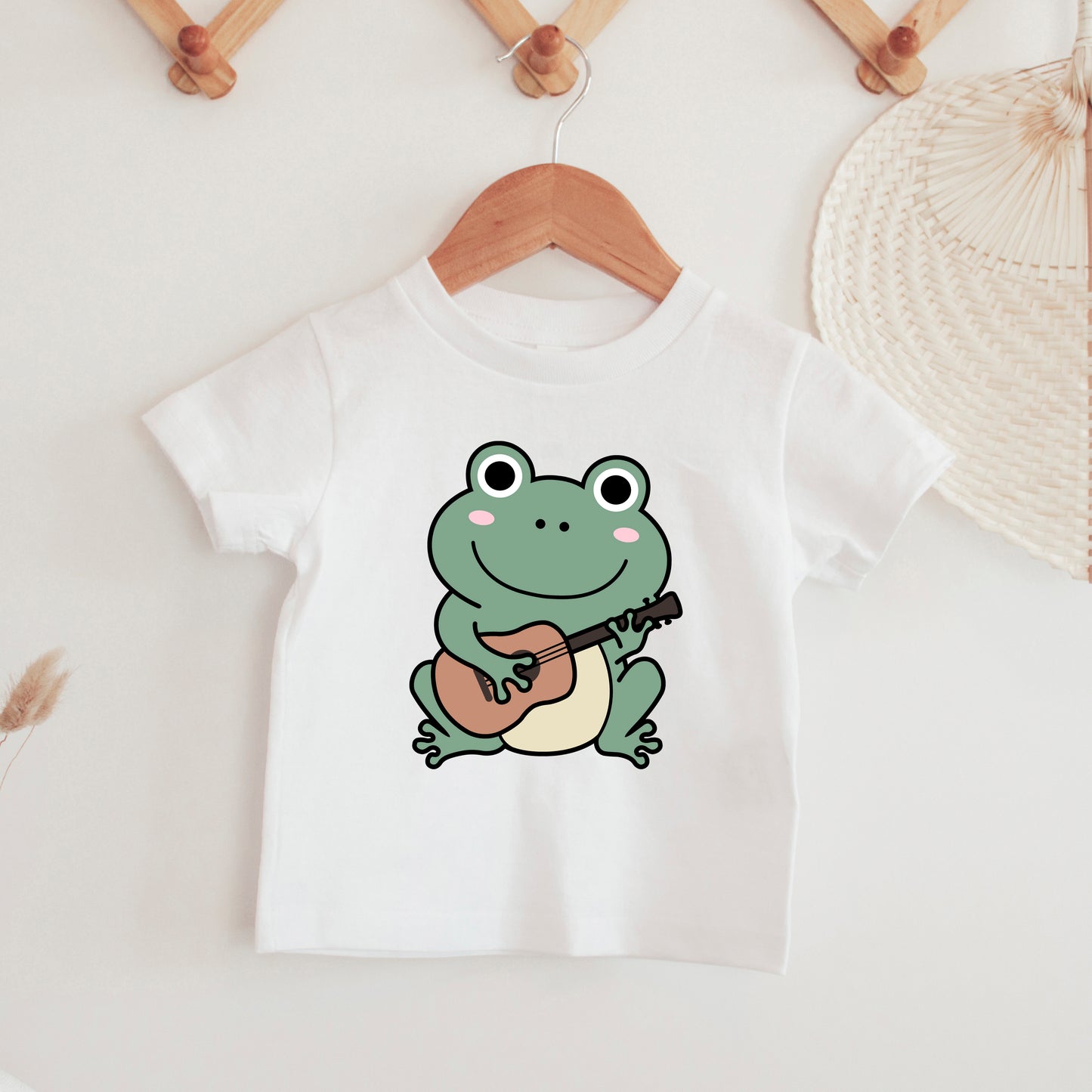 Cute Frog Playing Guitar (Digital Download)