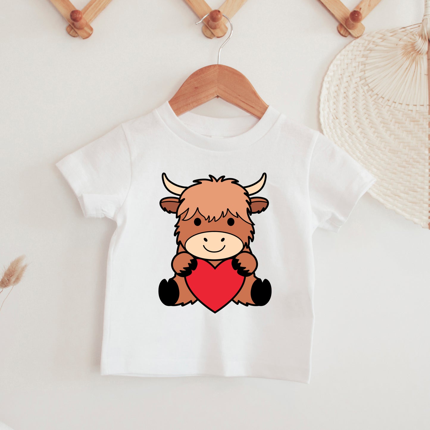Highland Cow Heart (Digital Download)