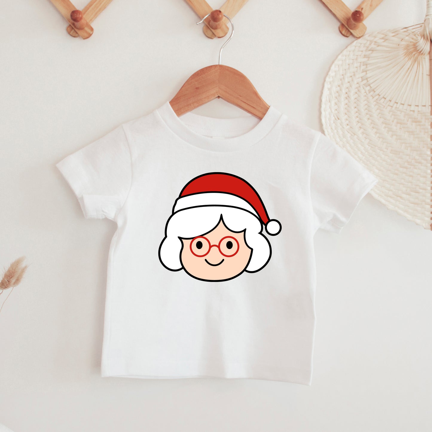 Mrs. Claus Face SVG, Cute Santa layered file, Funny Mrs Santa Head Clipart, Christmas Xmas Holiday Winter Shirt Cut files Digital Download