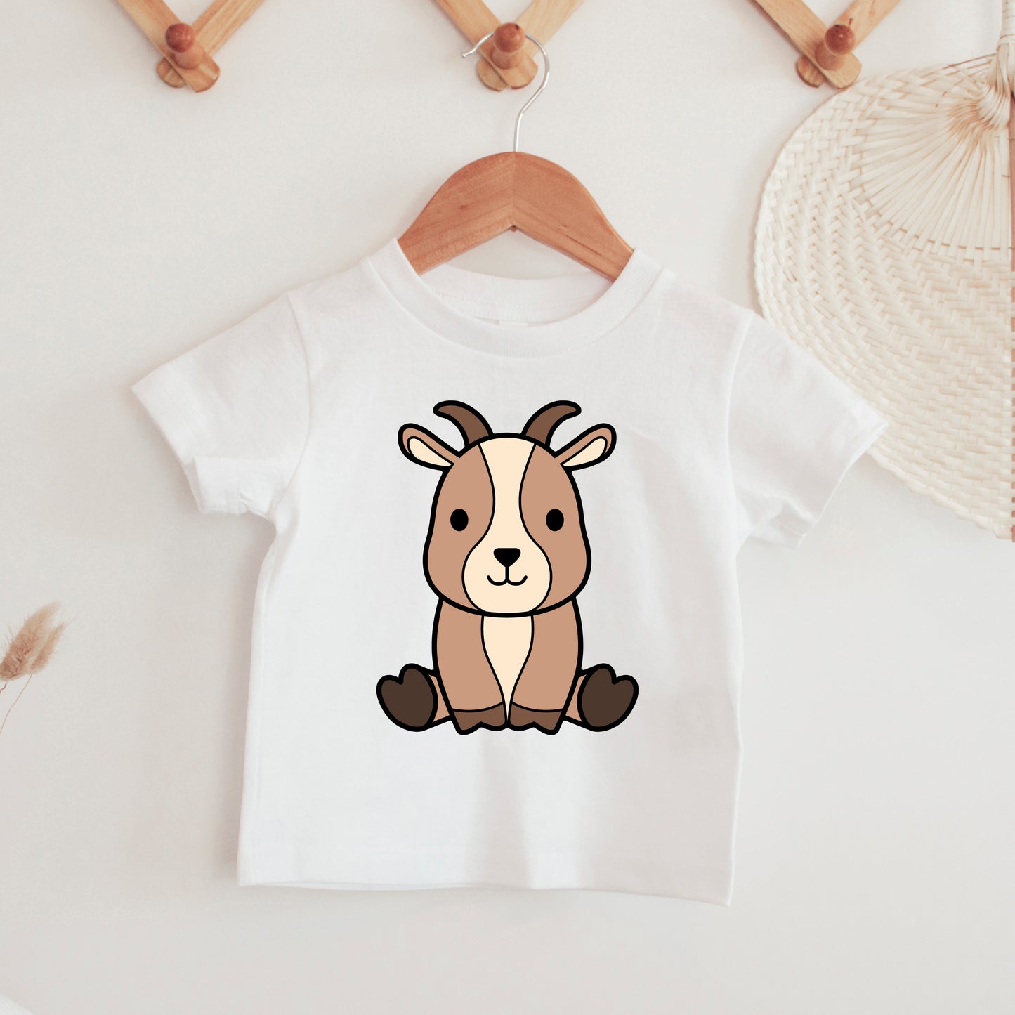 Cute Goat Svg, Goat Outline Vector, Goat Svg Bundle, Farmhouse Clipart, Cute Kids Animal Shirt SVG, Baby Goat Cut files Digital Download