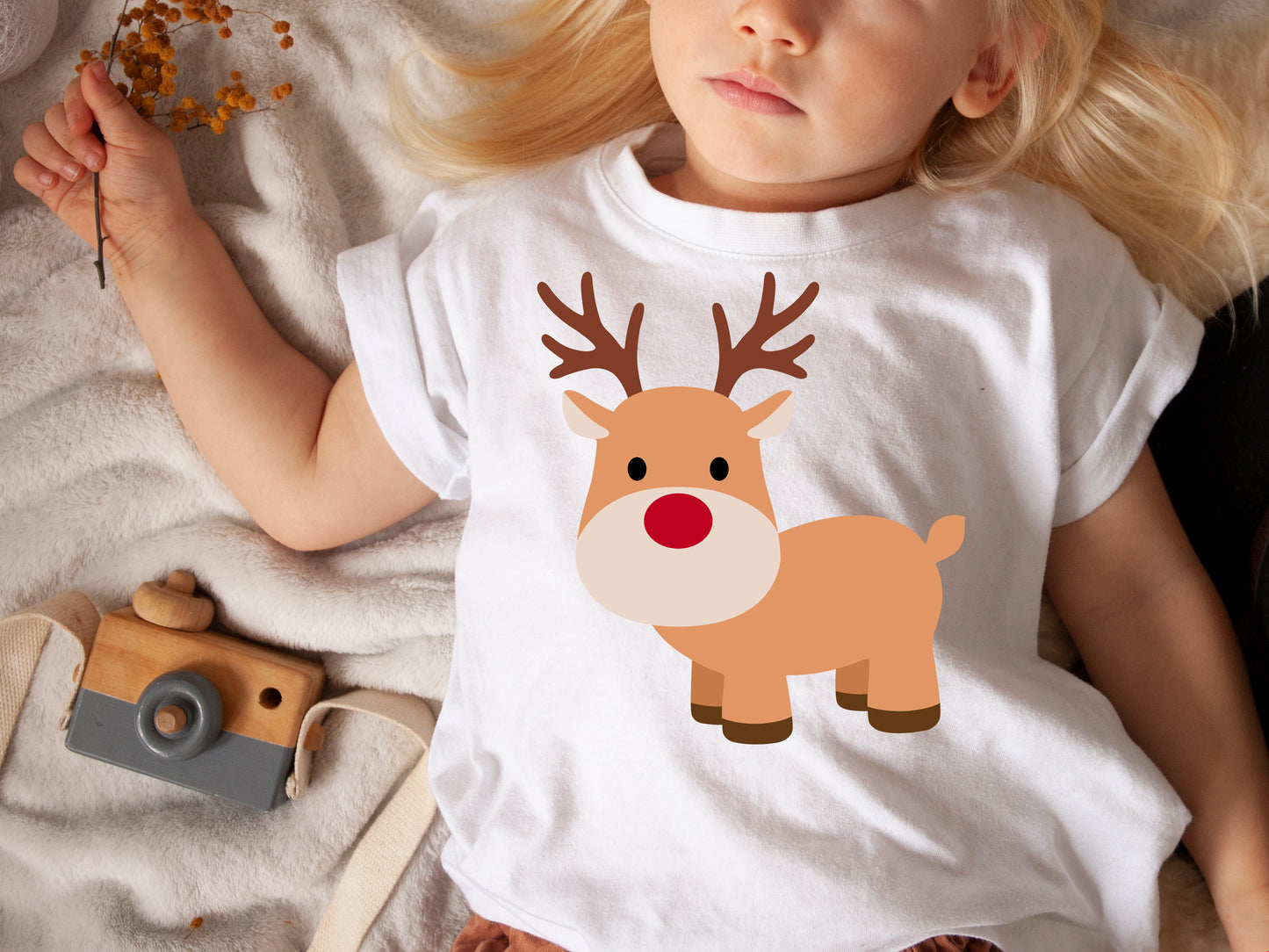 Reindeer SVG, Christmas Animal Vector, Cute Reindeer Clipart, Winter Animal Kids Shirt PNG, Christmas Reindeer Cut files Digital download