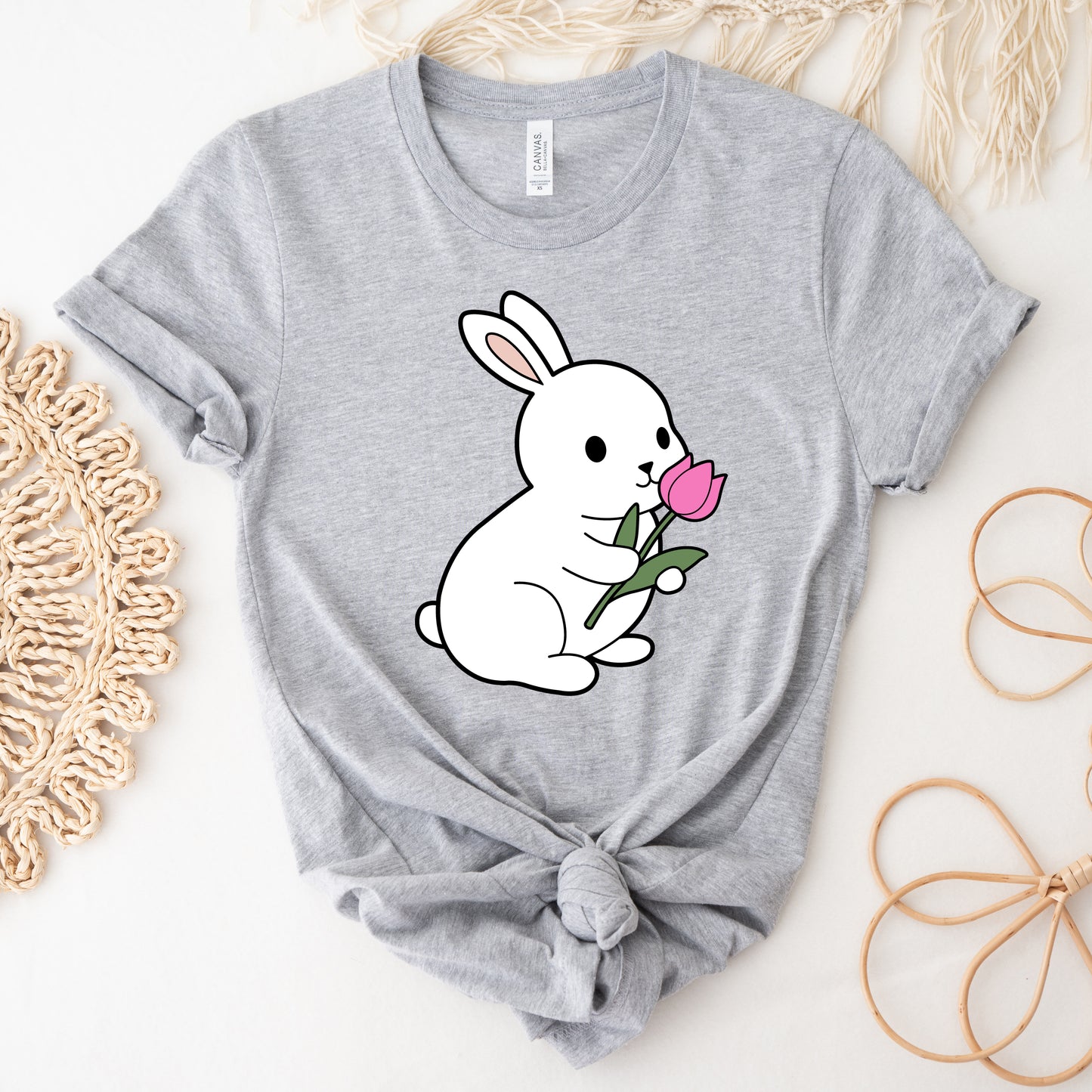 Bunny with Tulip (Digital Download)
