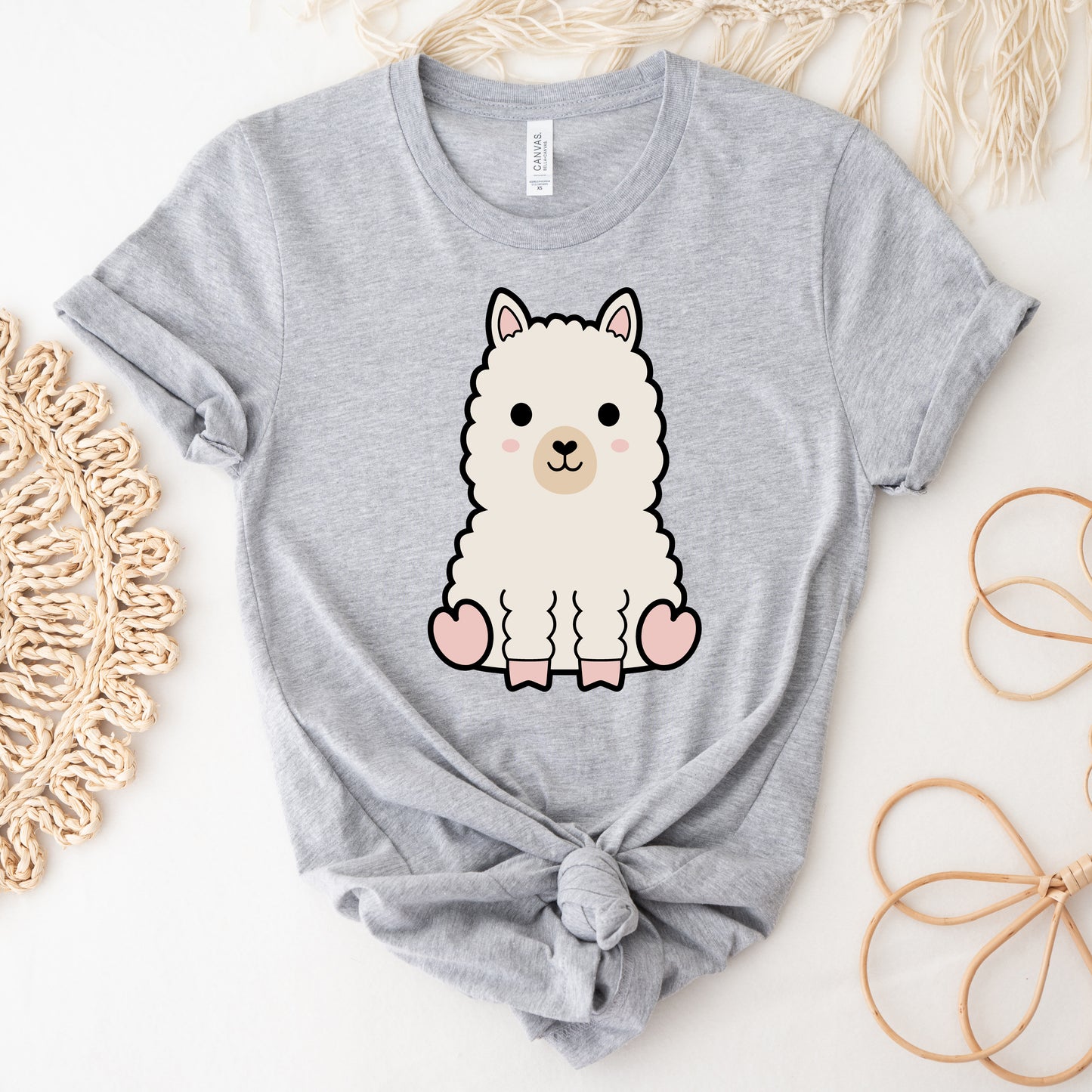 Cute Llama SVG, Llama Vector, Farm Animal design, Llama Outline Clipart, Kids Baby Animal Girl Shirt, Llama cut files Digital Download