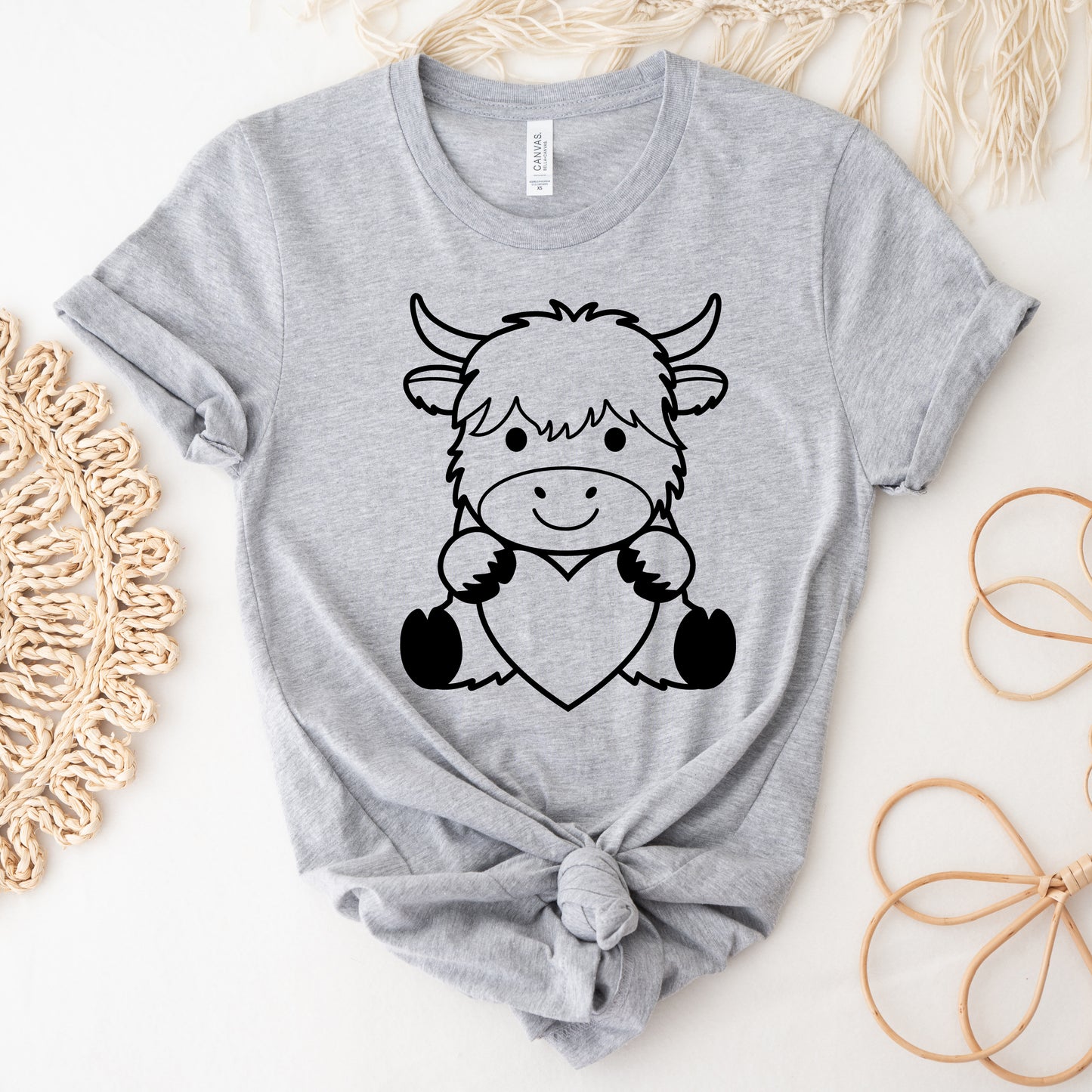 Highland Cow Outline (Digital Download)