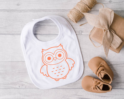 Owl Outline SVG, Cute Owl Cut file, Baby Shower Girl Shirt Svg, Owl Clipart, Cute animal svg, Owl Birthday shirt cut files Digital Download