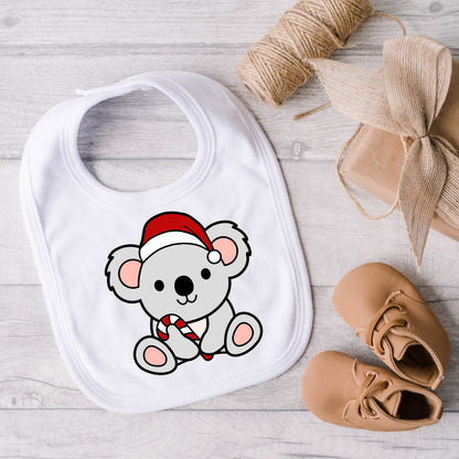 Christmas Koala SVG files, Koala Santa hat Vector, Christmas Cut File, Baby Koala Clipart, Christmas animal Cut files Digital Download
