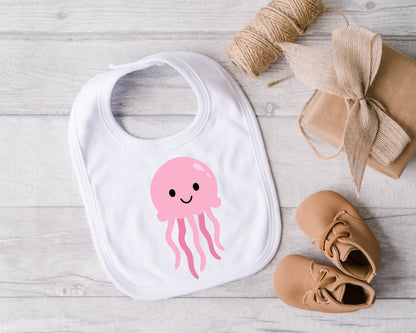 Cute Jellyfish SVG, Sea Animals, Jellyfish Clipart, Baby Shower PNG, Jellyfish Outline, Ocean Marine Beach Animal Cut files Digital Download