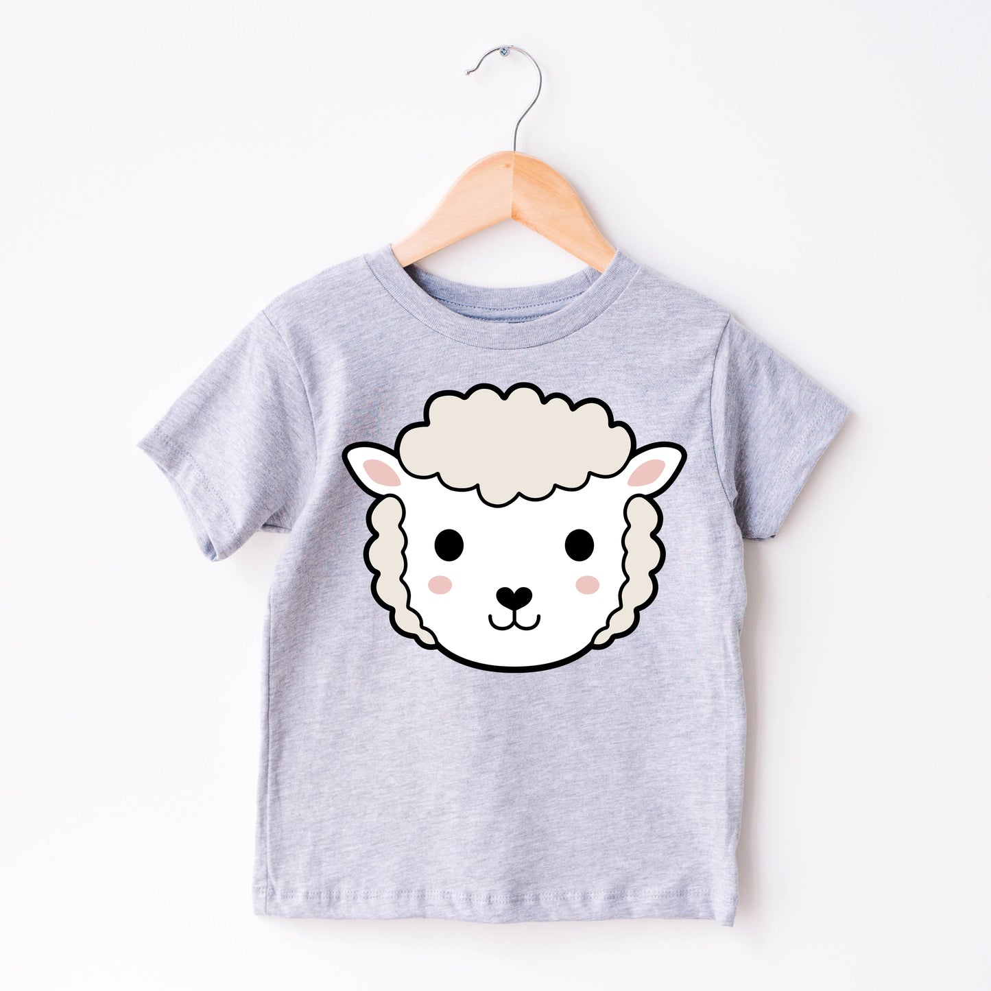 Sheep Face SVG, Baby Sheep Vector, Farm Animal Clipart, Lamb SVG, Sheep Clipart, Animal Baby Shirt, Cute Sheep cut files Digital Download