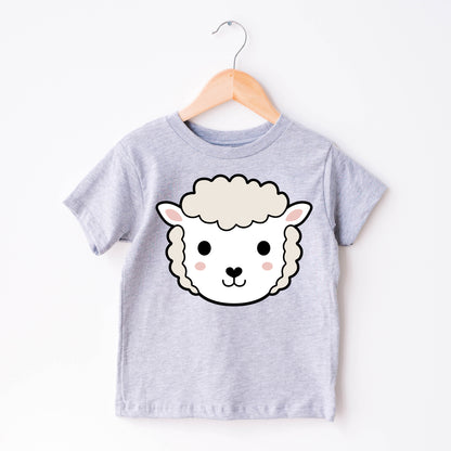 Sheep Face SVG, Baby Sheep Vector, Farm Animal Clipart, Lamb SVG, Sheep Clipart, Animal Baby Shirt, Cute Sheep cut files Digital Download