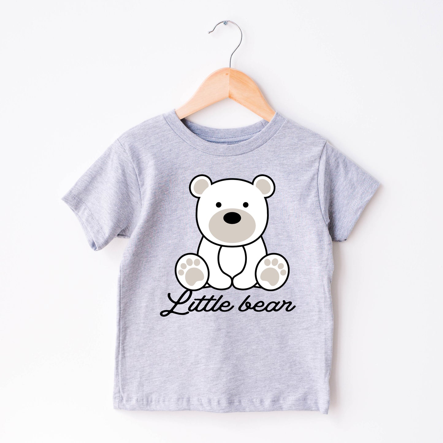 Polar Bear SVG, Cute Bear SVG. Baby Bear Clipart, Baby Shower Png, Kids shirts SVG, Bear layered file, Zoo animal Cut files Digital Download