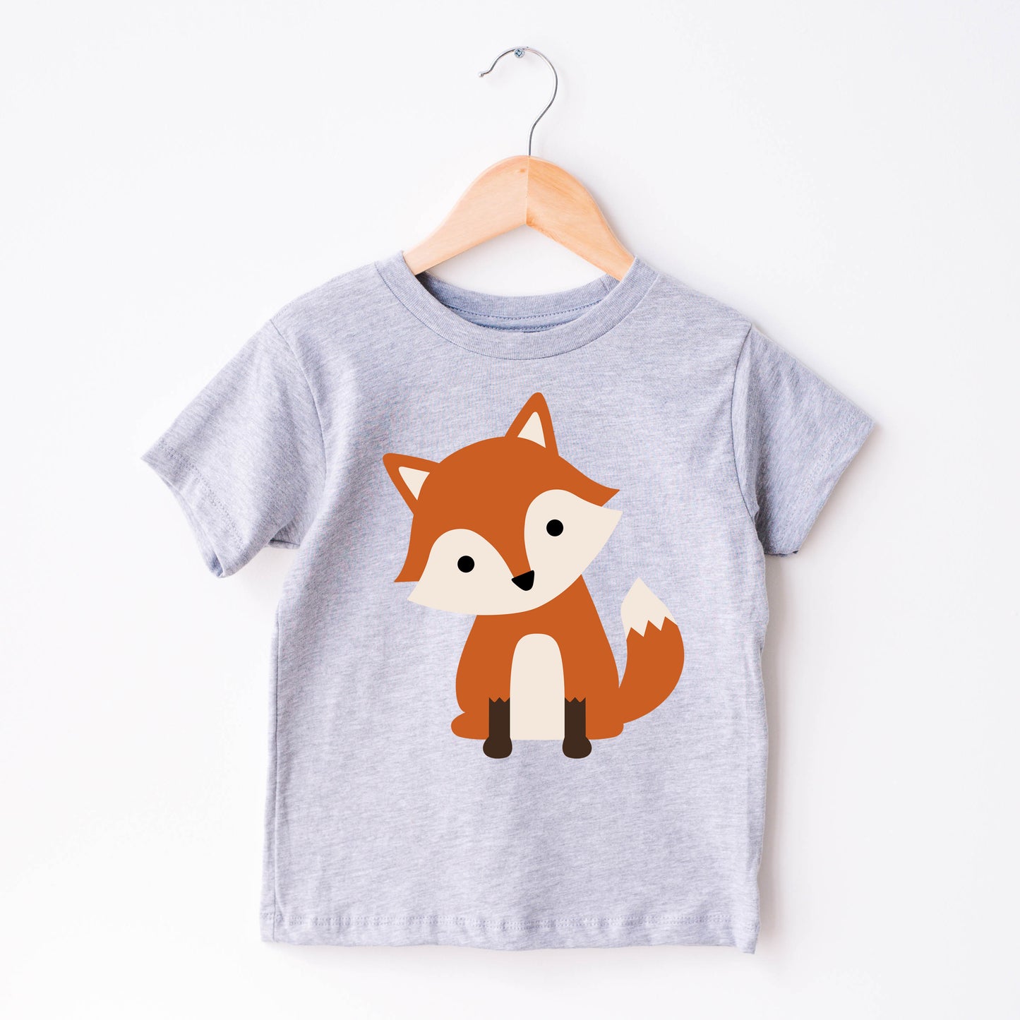 Cute Baby Fox SVG, Woodland Animals Clipart, Cute Fox Dxf, Kids Fox Shirt, Fox layered vector, Forest Animals Cut files Digital download