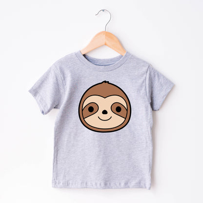 Sloth Face Svg, Sloth svg, Sloth Head PNG, Baby sloth Outline Cutting file, Cute animal clipart, Cute Sloth Cut files Digital Download