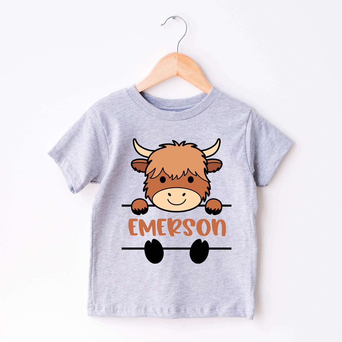 Highland Cow Monogram (Digital Download)