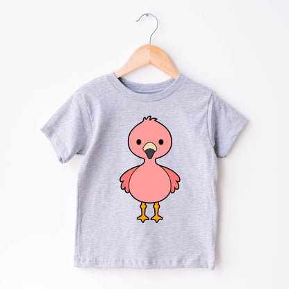 Baby Flamingo SVG, Flamingo Outline Clipart, Summer Tropical Cute Animal Flamingo Vector, Jungle Animals Bird Cutting files Digital Download