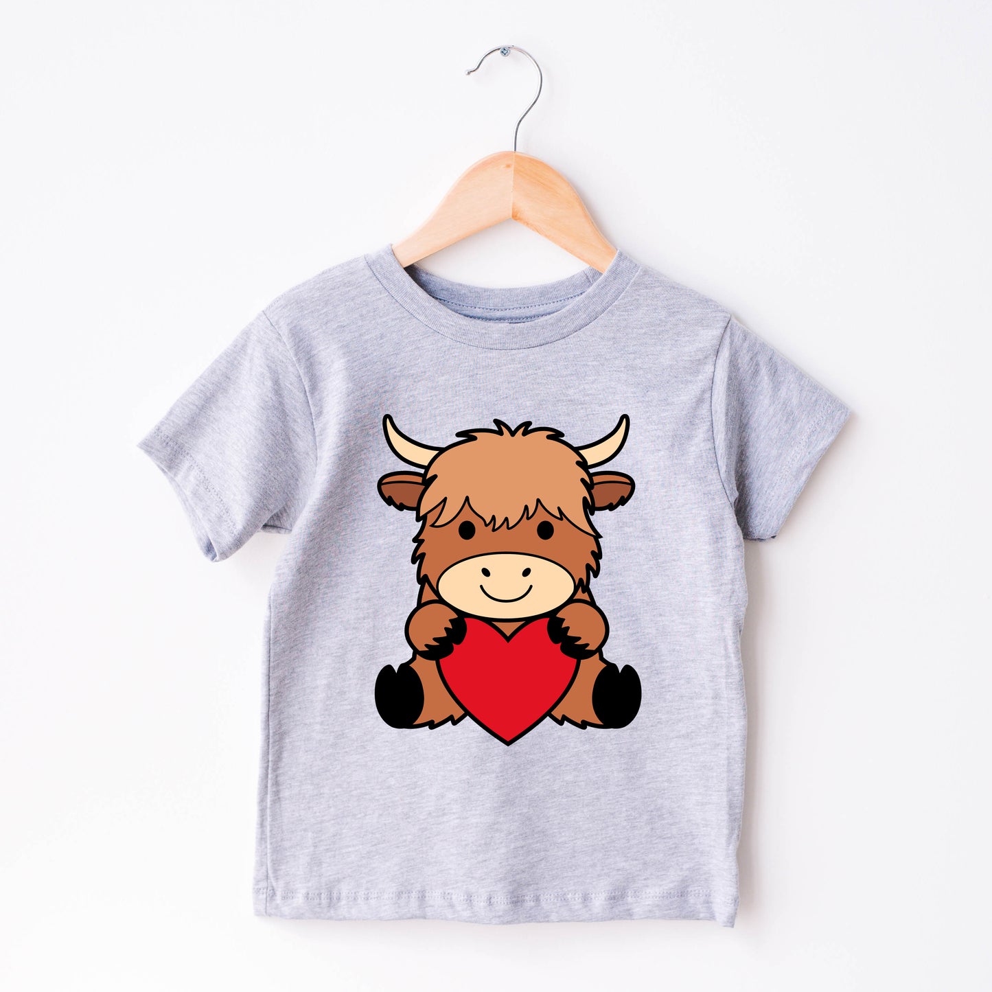 Highland Cow Heart (Digital Download)