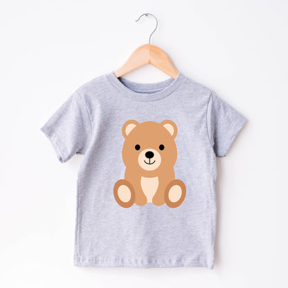 Baby Bear SVG, Cute Animal Clipart, Baby Shower Shirt PNG, Bear layered files, Safari animals Vector, Zoo Bear Cut files Digital Download