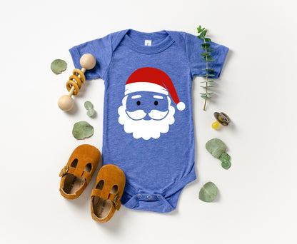 Santa Claus Beard and Hat SVG, Santa Claus Face Vector, Xmas Holiday Winter Christmas Shirt PNG, Santa Claus Cut files Digital Download