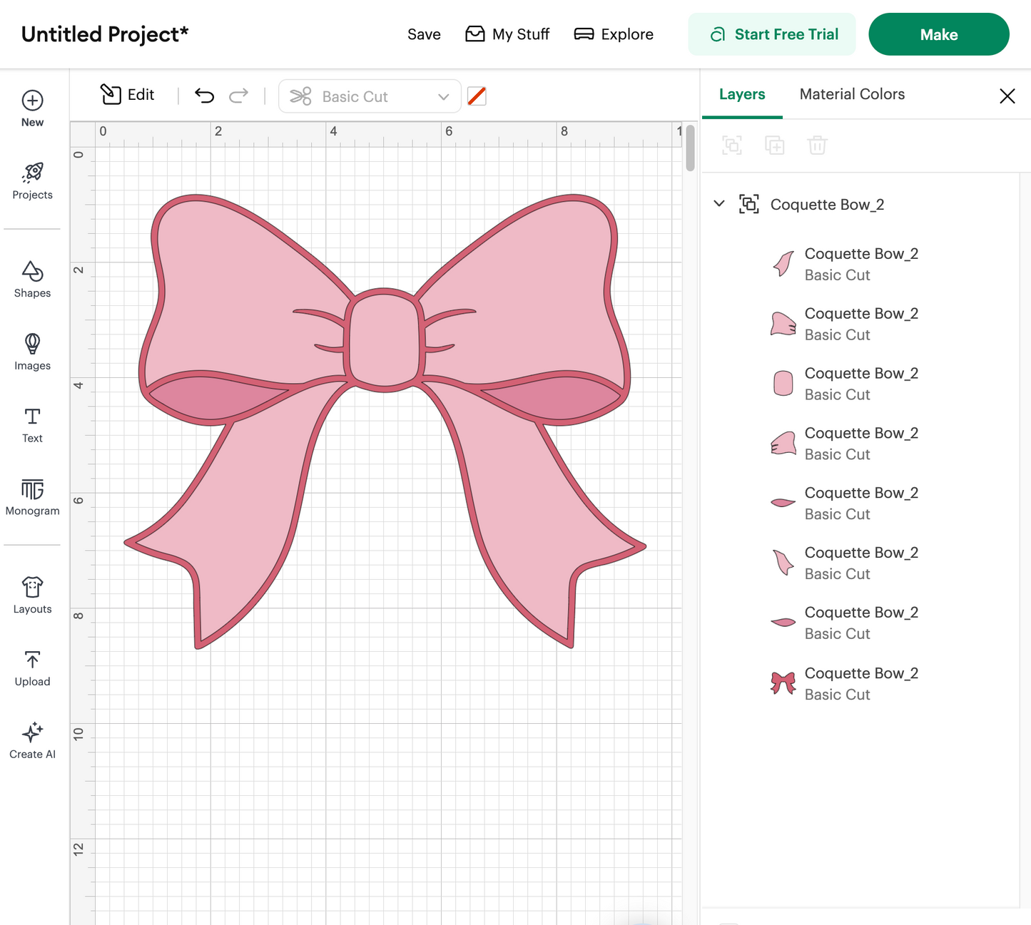 Coquette Bow Bundle (Digital Download)