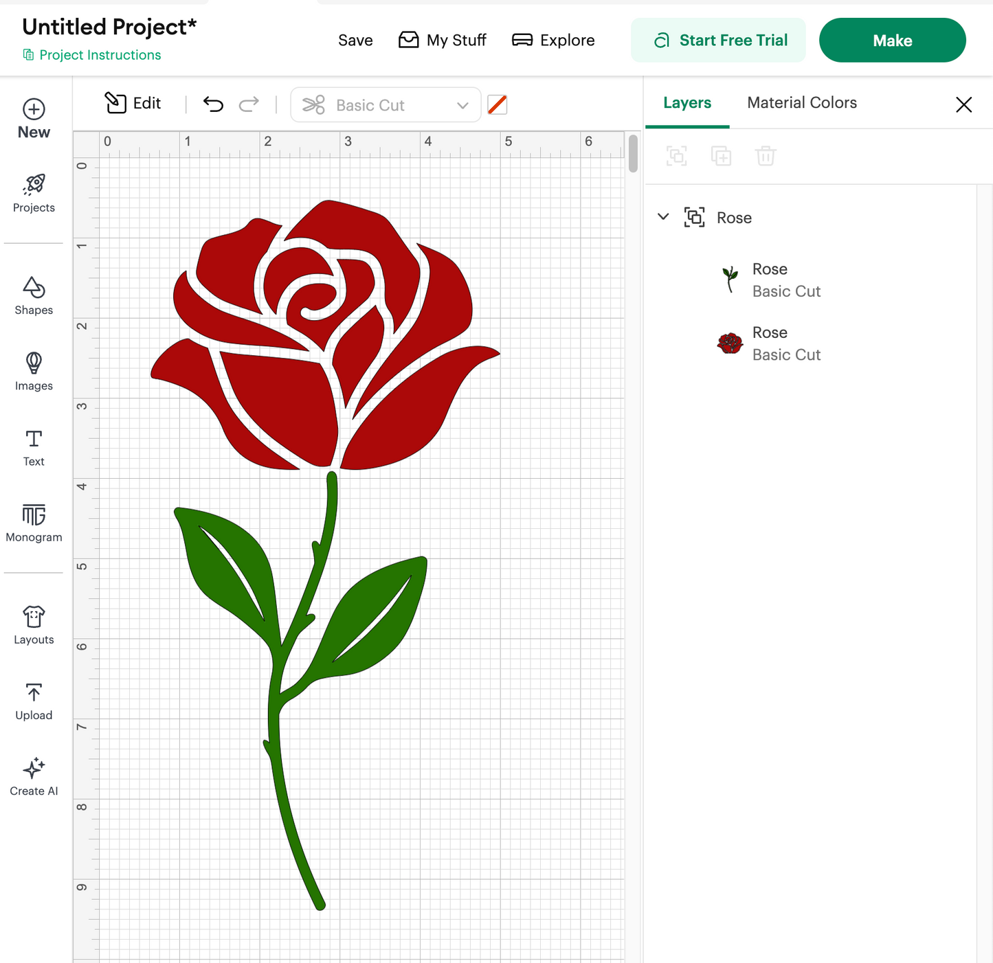 Minimalist Flower (Digital Download)