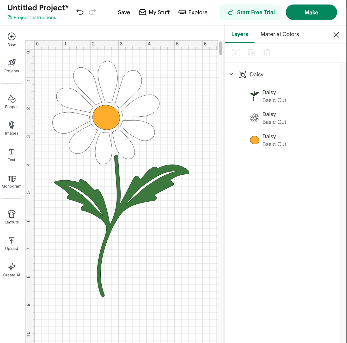 Daisy Flower (Digital Download)