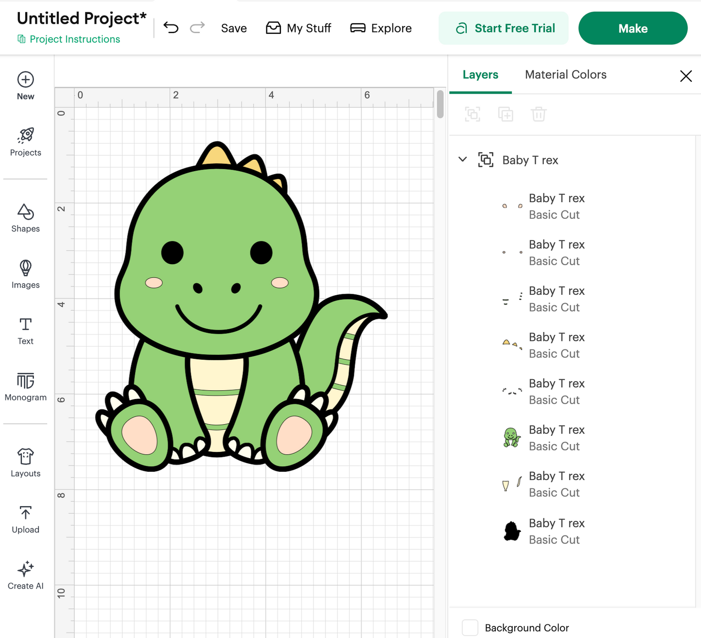 Baby Dinosaur Bundle (Digital Download)