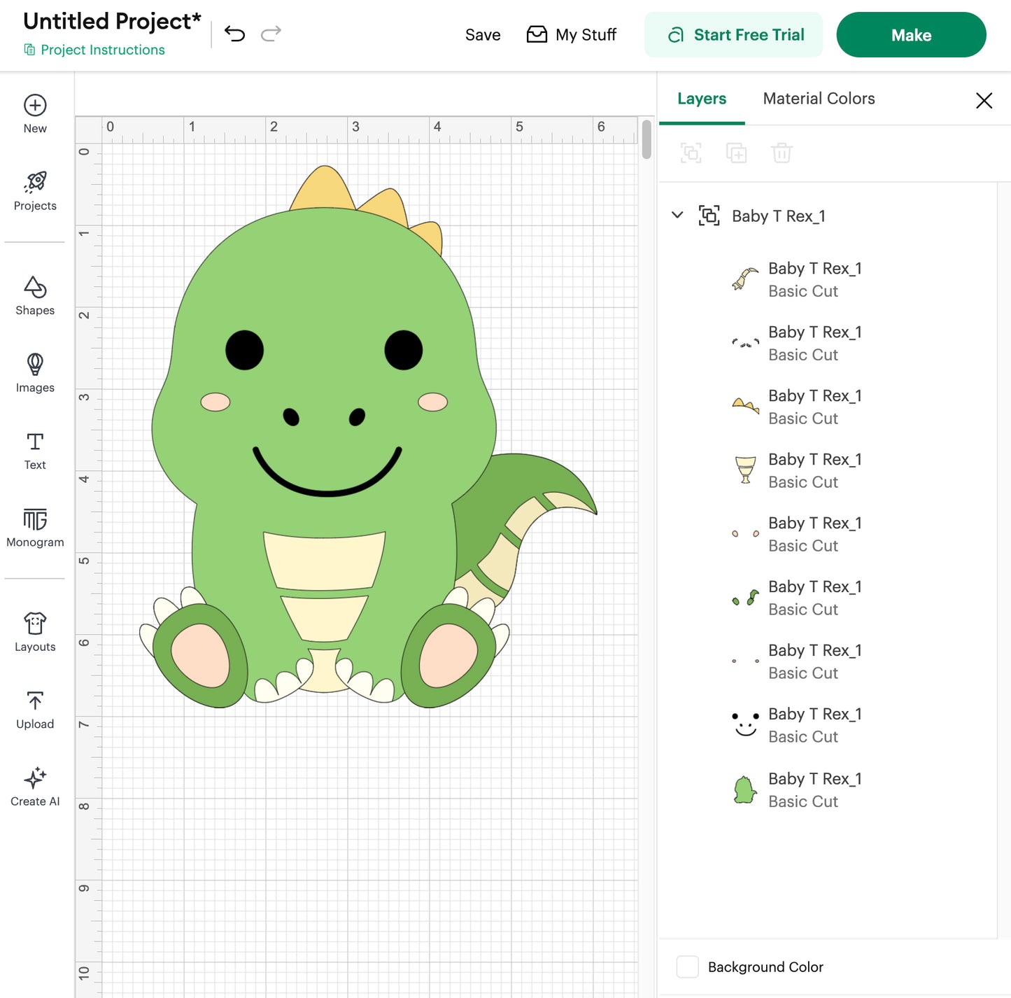 Baby T-Rex (Digital Download)