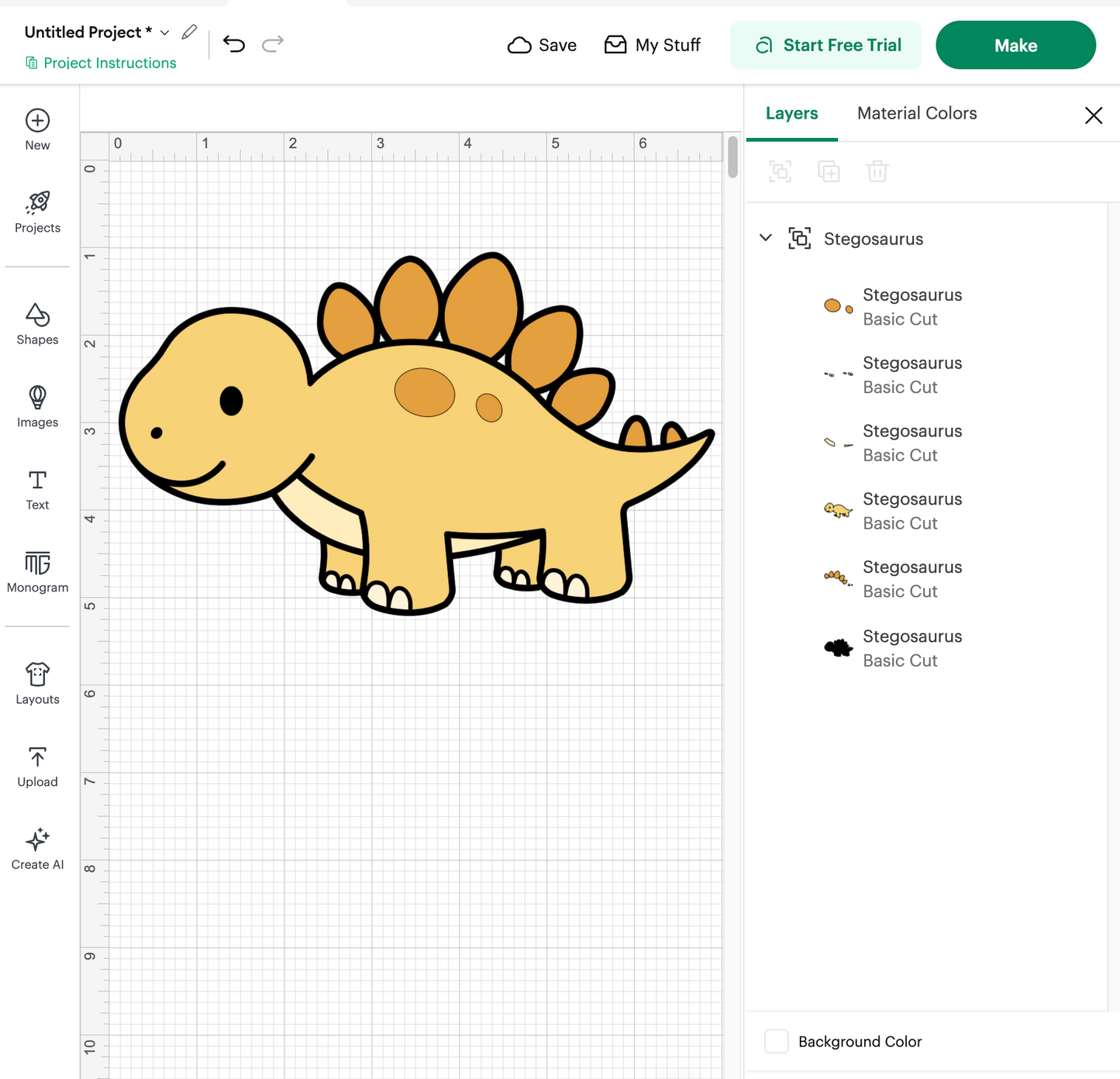 Stegosaurus (Digital Download)