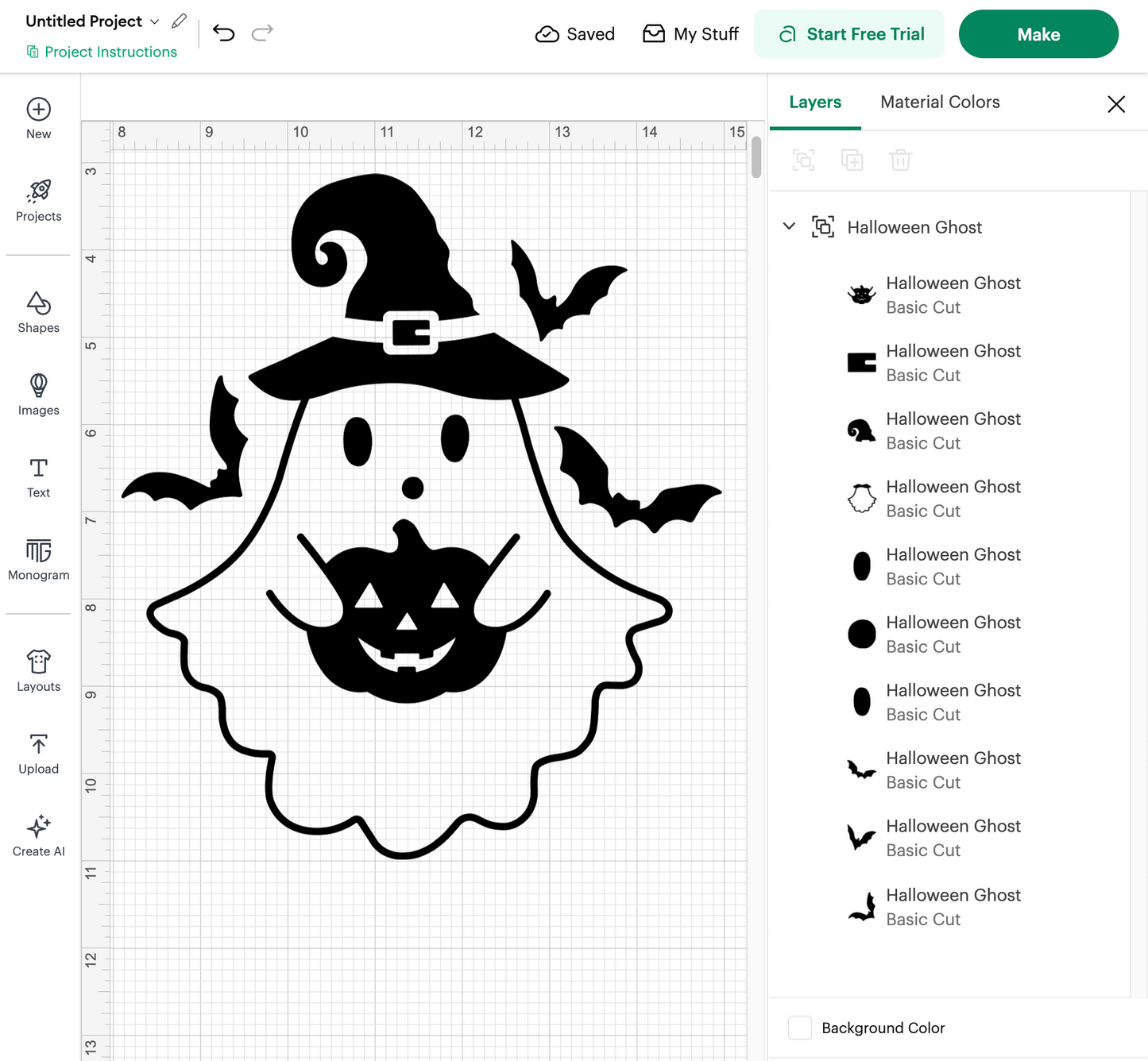 Halloween Ghost (Digital Download)